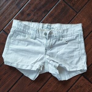 Old Navy Light Cream Jean Shorts
